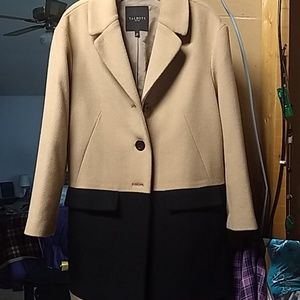 Wool blend pea coat
